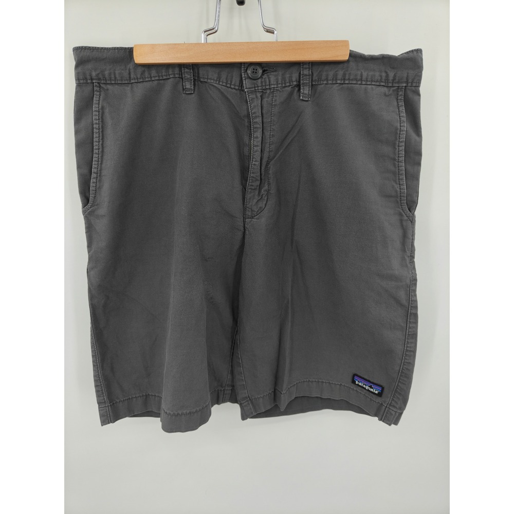 Patagonia Mens Forge Grey Organic Cotton Hemp Stand Up Shorts 32 57765 SP22